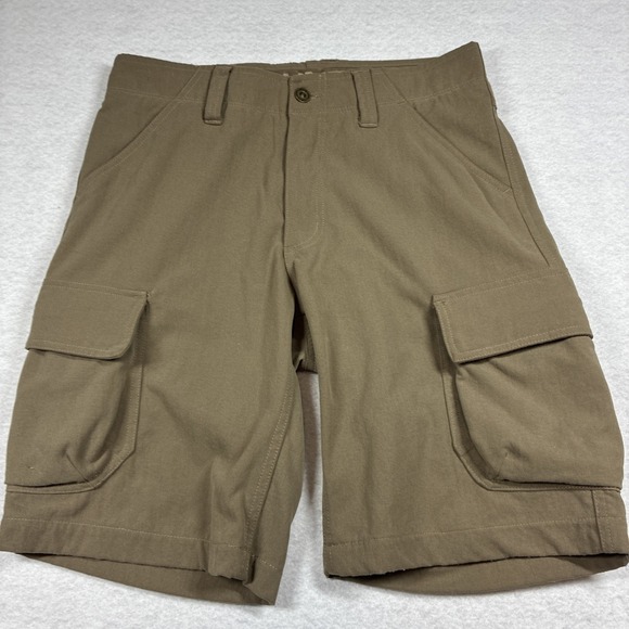 Under Armour Other - Under Armour Men's Cargo Shorts Brown Nylon Heavy Size 30 Utility Outdoors